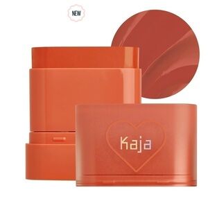 NWT KAJA DEWY BAR Cheek & Lip Multi Bar in Cranberry Cooler gloss balm blush